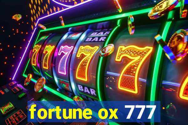 fortune ox 777