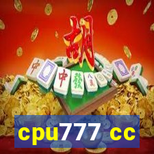 cpu777 cc