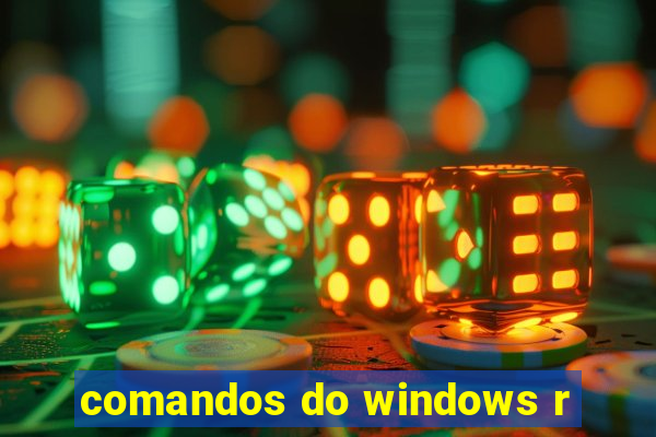 comandos do windows r