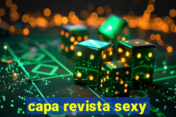 capa revista sexy