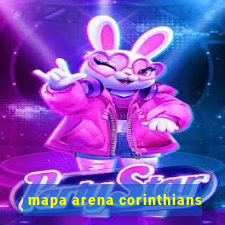 mapa arena corinthians