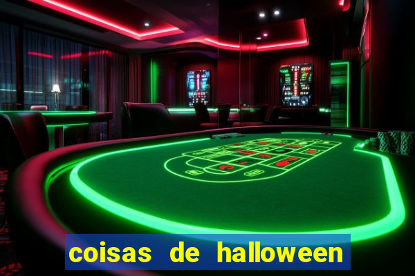 coisas de halloween de a a z