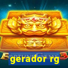 gerador rg