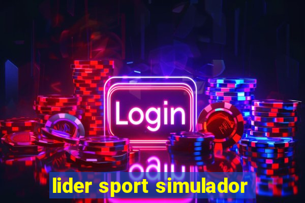 lider sport simulador