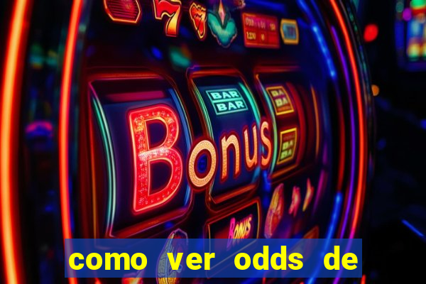 como ver odds de jogos passados