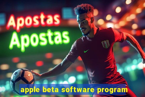 apple beta software program