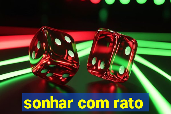 sonhar com rato