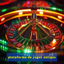 plataforma de jogos antigas