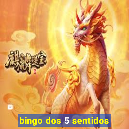 bingo dos 5 sentidos